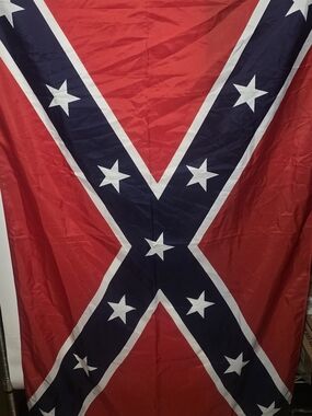 Red Rebel Battle Flag